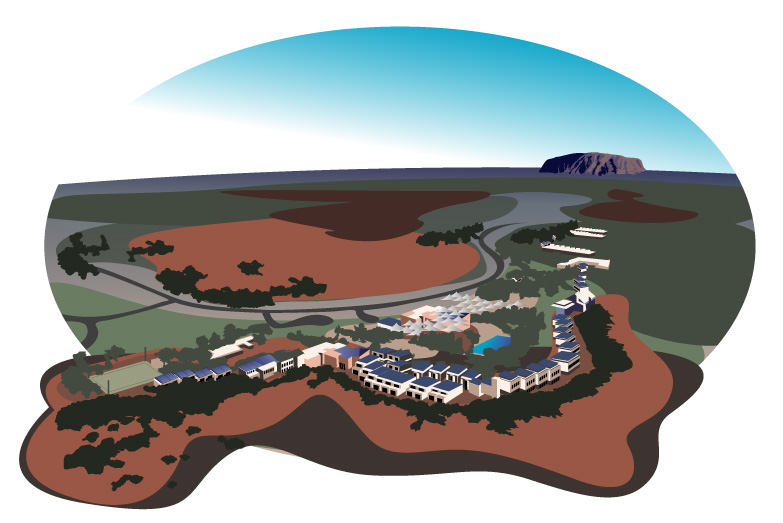 Ayers Rock Resort and camp ground
