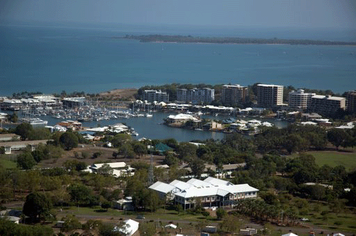Cullen Bay in Darwin about 3klm from the CBD - image courtesy of MChristie