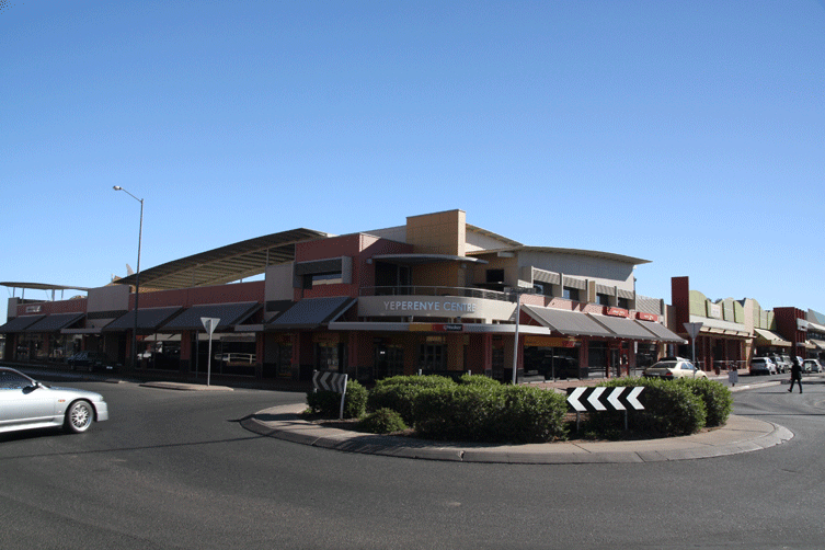 Yeperenye Shopping Centre in Alice Springs