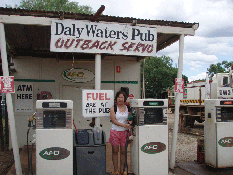 Daly Waters Pub outback servo